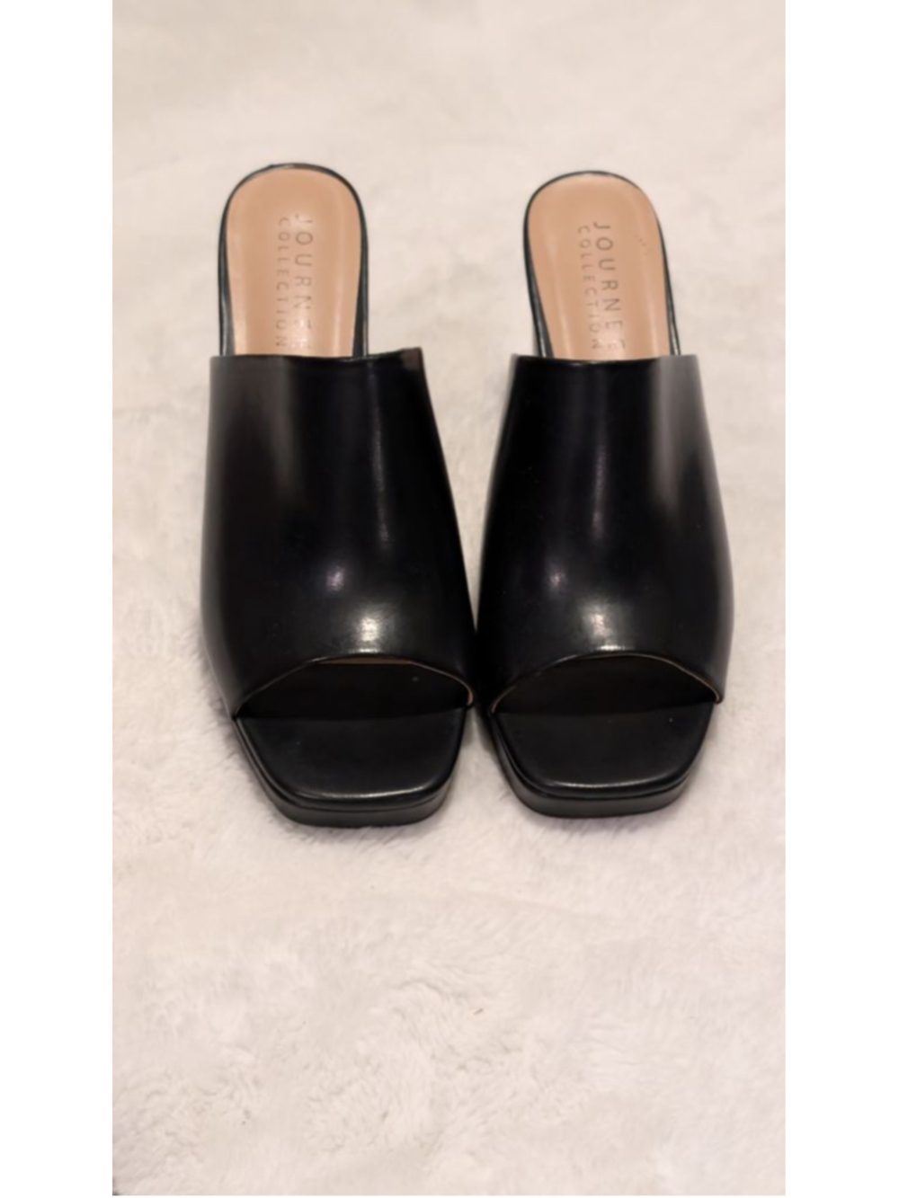 Women's Journee Collection Black Mules & Clogs Size 11